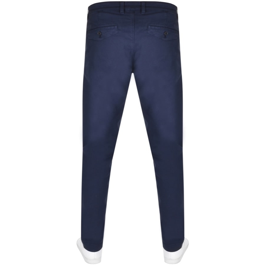 Alternative Image for ProductGant Slim Light Canvas Chino Trousers Navy2